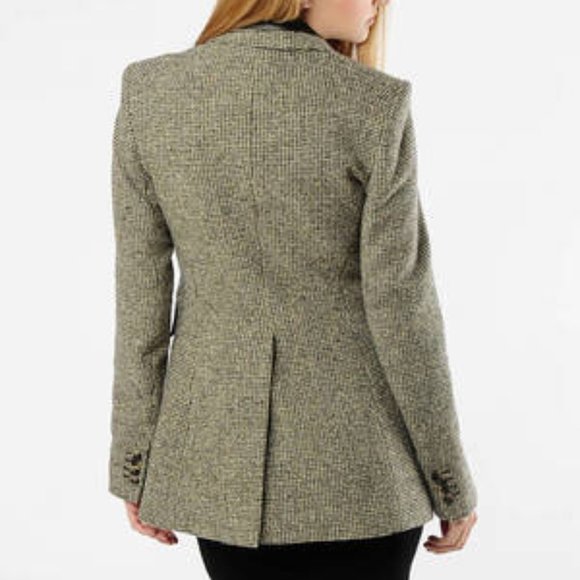 4/S Theory Aerianna Tweed Blazer Riding Jacket - Picture 8 of 8